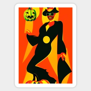 CARTOON SPOOKY HALLOWEEN PARTY Sticker